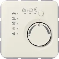 JUNG 2178 KNX Stetigregler, Thermoplast, Serie CD, weiß (ivory)