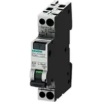 Siemens Fehlerstromschutzschalter 2P 10A C 0,03A Typ AC 5SV1316-1KK10