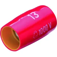 Cimco Steckschlüsseleinsatz DIN 7448, 1000 V, SW 21, 1/2 Zoll-Innenvierkant 112617