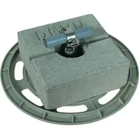 Dehn Dachleitungshalter mit Trägerplatte und Betonblock - 253229
