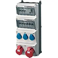 MENNEKES 940004 AMAXX Steckdosen-Kombination, IP44