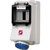 MENNEKES MEN 7007 16A3P 6H230V Wanddose IP44