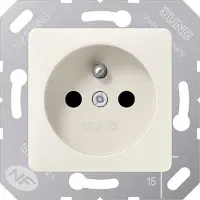 JUNG Steckdose 1f ws glz UP m.BS IP20 ZP 5120FBFKI