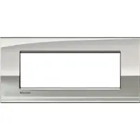 Legrand LNC4807PL Abdeckrahmen LIVINGLIGHT AIR, 7-modulig, Farbe: Palladium