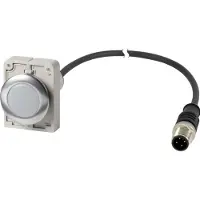 Eaton Leuchtmelder, flach, Kabel (schwarz) mit 186015