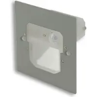 ISOLED LED Wandeinbauleuchte Sys-Wall68 230V, mit PIR Sensor, 2W, Colorswitch 3000/4000/6000K, exkl.