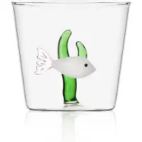 Ichendorf Tumbler WeißfischGrünalge Glas Alkohol Reibe Set