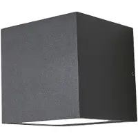 LUCANDE - Merjem Big Down Außen Wandleuchte IP54 Dak Grey