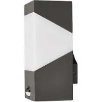 LUCANDE - Kiran Außen Wandleuchte w/Sensor Graphite
