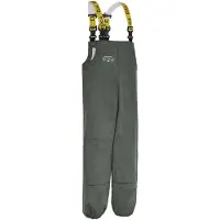 Elka Rainwear PRO PolyurethanArbeitsschutzlatzhose mit Kniepolstertasche Olive M