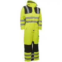 Elka Rainwear Warnschutz Overall Visible Xtreme, fluorgelb 088000R , 1 Stück, Größe: 3XL