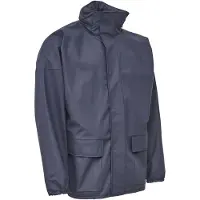 Elka Pieterman Rainwear PU Jacke mit versteckter Kapuze 76300 , 1 Stück, Größe: 4XL
