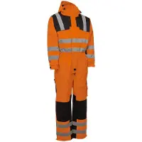 Elka Rainwear Warnschutz Overall Visible Xtreme, fluororange 088000R , 1 Stück, Größe: XL