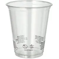 Papstar Plastikbecher R-PET, 0,3 l Ø 9,5 cm · 10,7 cm glasklar, 50 Stück, 50 von FROG.coffee