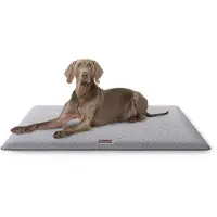 Knuffelwuff Hundematte Calliope Kunstfell 88x55 Grau