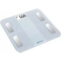 Oromed ORO-SCALE BLUETOOTH WHITE, Elektronische Personenwaage, 180 kg, 100 g, Weiß, kg, Rechteck