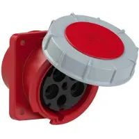 Pce 445-6fe Anbaud.schräg 125A 5p 6h IP67 TWIST