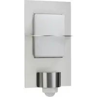 Albert 696140 Wandleuchte Typ Nr. 6140 - Edelstahl, mit BWM, für 1 x Lampe, E27