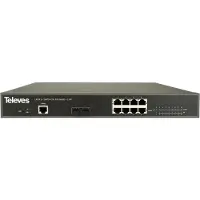 Televes SWIP150-8 Ethernet Switch L2+ 8xGb (PoE 130W)+2xSFP (1GbpS) (769140)