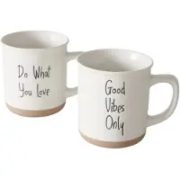 Boltze Becher Vibo 2er Set in creme | Gr.: onesize