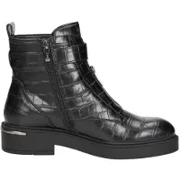 Mexx Micla Kasia Enkellaarsjes Plat - Zwart - Maat 42