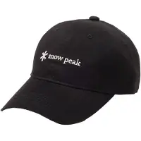 Snow Peak Kappe Unisex NSD Logo Black (61 cm)