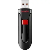 SanDisk Cruzer Glide USB flash drive USB Type-A 2.0 Black, Red