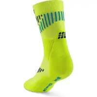 Cep Core Run Merino Socks Mid Cut 3.0, Laufsocken, Damen, gelb
