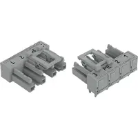 Wago 770-844/011-000/062-000 Buchse für Leiterplatten,abgewinkelt,4-polig,grau 770844011000062000 - 50 Stück