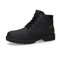 Camel active Winterboots Schnürstiefel mit Profilsohle und Warmfutter