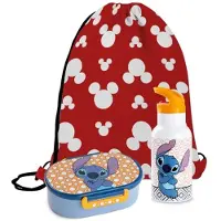 Egan Stitch Lunchbox Flasche Und Rucksack Mit Kordel-set