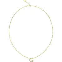 GUESS JUBN05441JWYG Damen-Halskette G Pavé Goldfarben