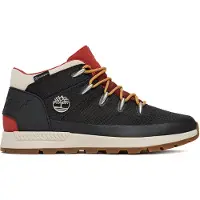 Timberland Sneaker Sprint Trekker Mid Lace Up Waterproof Sneaker Herren Black / White / Red-Schuhgröße 41