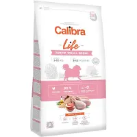 Calibra Life Junior Small Breed Huhn und Reis Hundefutter | 6 kg