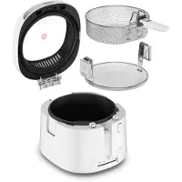 Moulinex 2,1 l 1900 w weiße fritteuse AF2541E0