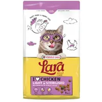 Versele-Laga Versele Laga Lara Adult Care Light/Sterilised Huhn Katzenfutter | 2 x 1,9 kg