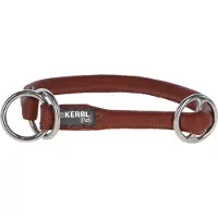 Kerbl Rundleder- Roma mit Stopper 55cm, 8mm,cognac