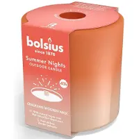 Bolsius Sommernacht Elfenbein gefülltes Glas 100/100/8 (wit)
