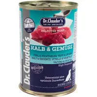 Dr. Clauder's Kalbsfleisch mit Gemüse Nassfutter Hund
