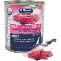 Dr. Clauder's Hirsch mit Kartoffel Nassfutter Hund
