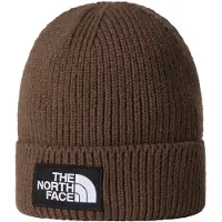The North Face Mütze Tnf Logo Box Cuffed Beanie Unisex Smokey Brown