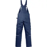 Fristads Icon One Baumwoll-Latzhose 1112 KC, mit Knietaschen Grösse C46 Marineblau