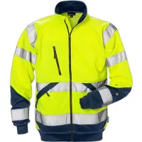 Fristads Warnschutz Sweatjacke 7426 SHV, gelb/marine, Grösse XXL