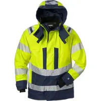 Fristads Warnschutzjacke Damen Airtech 4518 GTT, gelb/marine, Grösse XL