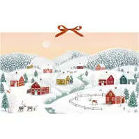 Sonstige Verlage Wand-Adventskalender - Winterhäuser