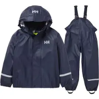 Helly Hansen Regenanzug Bergen 2.0 PU Rainset Kinder Navy-Größe 122