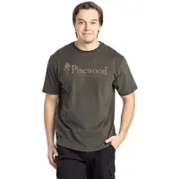 Pinewood Outdoor Life T-shirt d.green (103) L