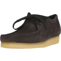 Clarks Originals Schnürschuhe Wallabee mit feiner Kreppsohle 5282 Brown Slate Sde 46