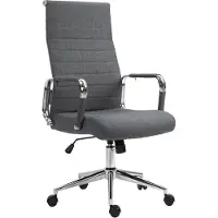 SVITA OFFICE COMFORT Bürostuhl Stoff dunkelgrau Schreibtischstuhl Drehstuhl