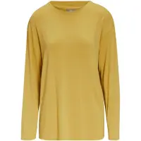 Essenza Pyjama Shirt Denna Uni Damen Comforting Yellow-XL